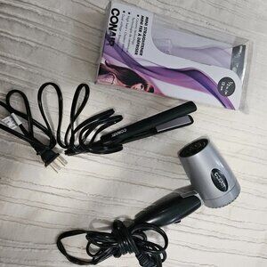 Plancha y secador de bolsillo